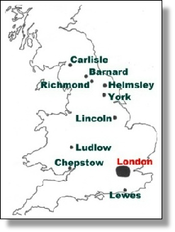 A Map of England