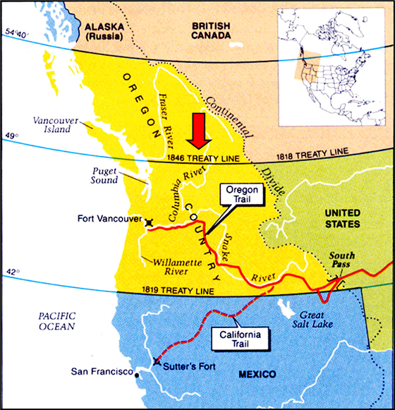 The Treaty Of Oregon 1846 Va